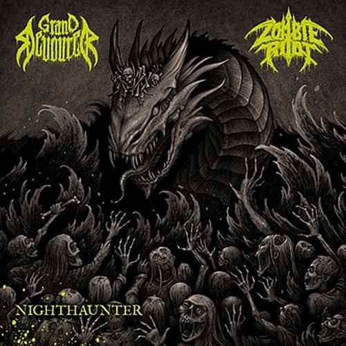 GRAND DEVOURER / ZOMBIE RIOT - Nighthaunter CD